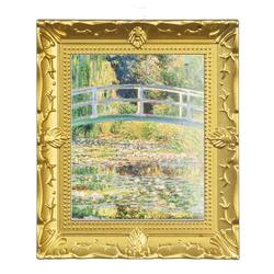 Miniature Gold Framed Monet Print