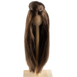 Monique Synthetic Mohair London Brown Black Doll Wig