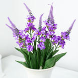 Artificial Purple Spike Flower Bush