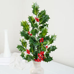 Artificial Holly with Berries Spray