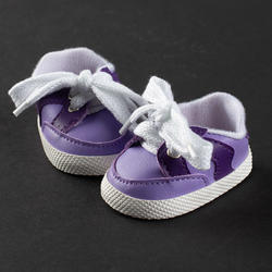 Monique Purple Sporty Doll Shoes