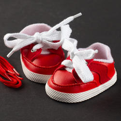 Monique Red Sporty Doll Shoes