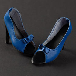 Monique Dark Blue Glamorous High Heel Doll Shoes