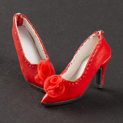Monique Red My Fair Lady High Heel Doll Shoes