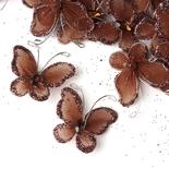 Bulk Brown Nylon Butterflies