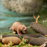 Micro Mini Beaver Figurines