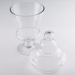 Bulk Case of 4 Clear Glass Jars with Lids