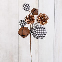 Black And White Balls and Rustic Bells Pick