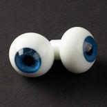 Monique Cobalt Full Round Paper-weight Glass Doll Eyes