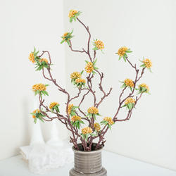 Twig Sedum Branch in Yellow and Green