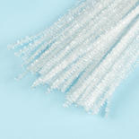 Pearlized White Pipe Cleaners
