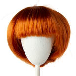 Monique Synthetic Mohair Carrot Red Bubbles Doll Wig