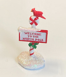 Miniature Welcome to the North Pole Sign