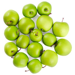 Bulk Case 768 Artificial Organic Home Grown Granny Smith Apples