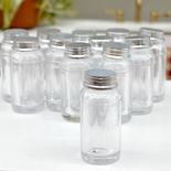 Dollhouse Miniature Large Unlabeled Canning Jars with Lids