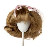 Monique Synthetic Mohair Ginger Brown Penny Doll Wig
