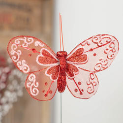 Red Valentine Butterfly