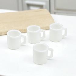 Dollhouse Miniature Coffee Cups