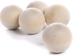Unfinished Wood Balls | Birch Hardwood