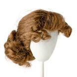 Monique Synthetic Mohair Ginger Brown Clarissa Doll Wig