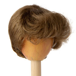 Monique Synthetic Mohair Double Brown Joey Doll Wig