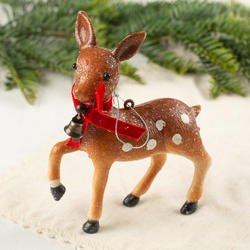 Reindeer Fawn Christmas Ornament