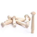 Case of Unfinished Wood Shaker Pegs