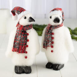 Snow Buddy Penguin with Hat and Scarf Set
