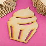 Unfinished Wood Cupcake Cutouts