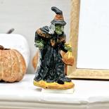 Miniature Halloween Witch Figurine