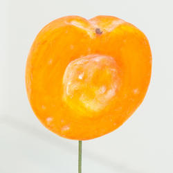 Artificial Cut Peach Pick