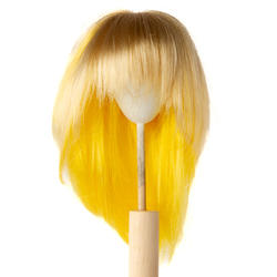 Monique Synthetic Mohair Golden Blonde and Yellow JoJo Doll Wig