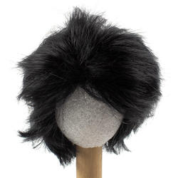 Monique Synthetic Mohair Black Frankie Doll Wig
