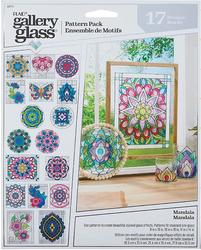Plaid Gallery Glass Mandala Pattern Pack