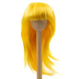 Monique Synthetic Mohair Yellow Faith Doll Wig
