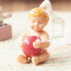 Miniature Baby Boy Dollhouse Doll