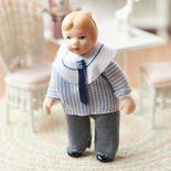 Miniature Little Brother Dollhouse Doll