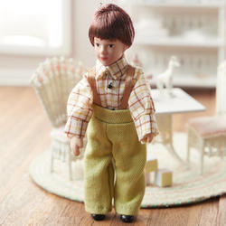 Miniature Victorian Little Brother Dollhouse Doll