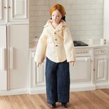 Miniature Modern Mother Dollhouse Doll