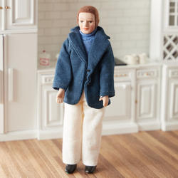 'Mr. Murphy' Miniature Father Dollhouse Doll
