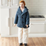 Miniature Modern Father Dollhouse Doll