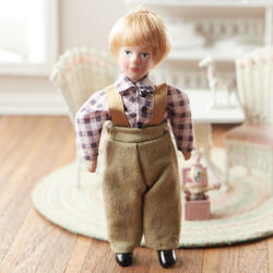 Miniature Baby Brother Dollhouse Doll