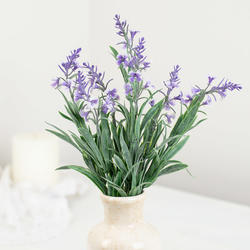Artificial Lavender Mini Flower Bush