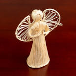 Abaca Straw Cone Angel Doll