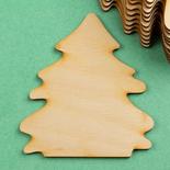 Unfinished Wood Christmas Tree Cutouts