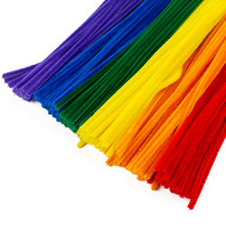 Rainbow Colors Assorted Pipe Cleaners