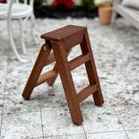Miniature Walnut Step Ladder