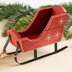 Rustic Holiday Sleigh