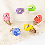 Miniature Assorted Bright Color Artificial Birds