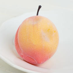 Bruised Over-ripe Artificial Fuzzy Peach